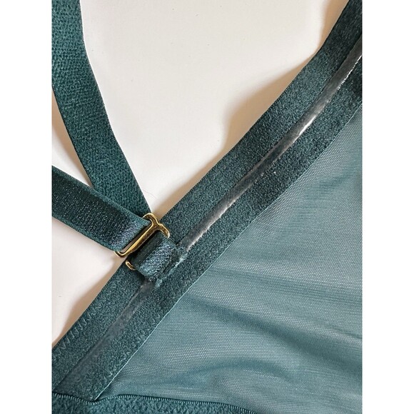 Victoria's Secret Corset Top Green Bustier Women’s Size 34D Removable Straps NWT - Picture 13 of 14